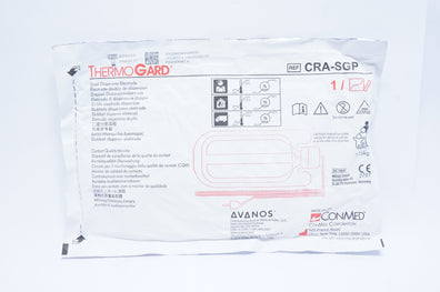 ConMed CRA-SGP ThermoGard Dual Dispresive Electrode